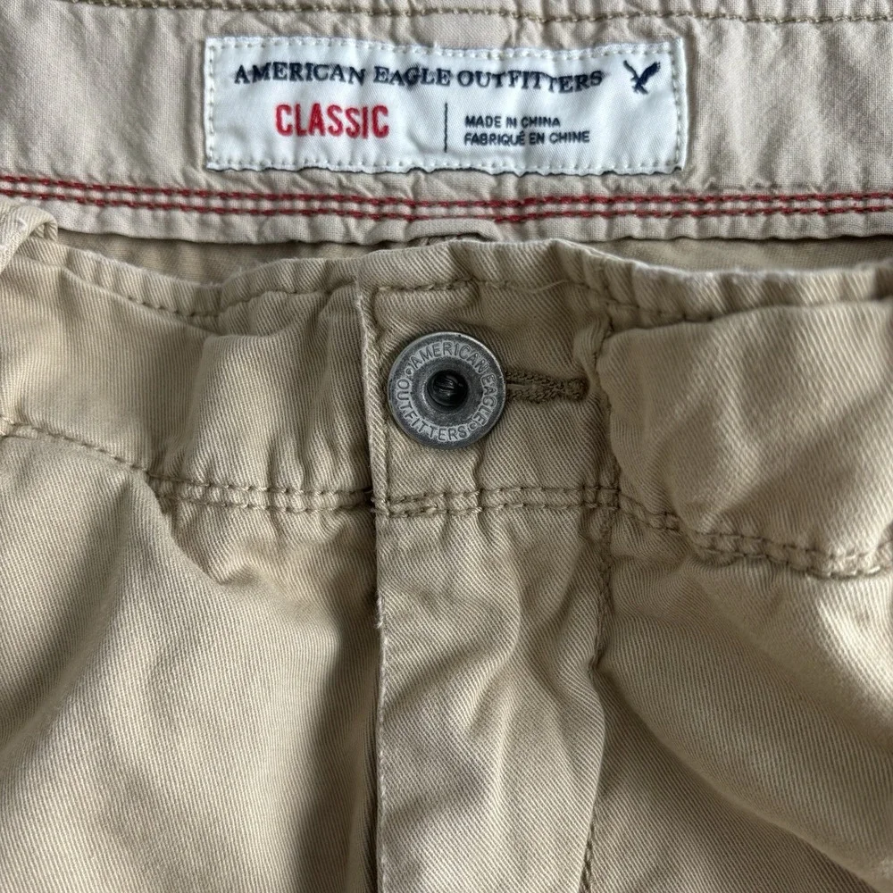 American Eagle | Cargo Shorts Men's Size 34 Khaki Beige Classic Y2K